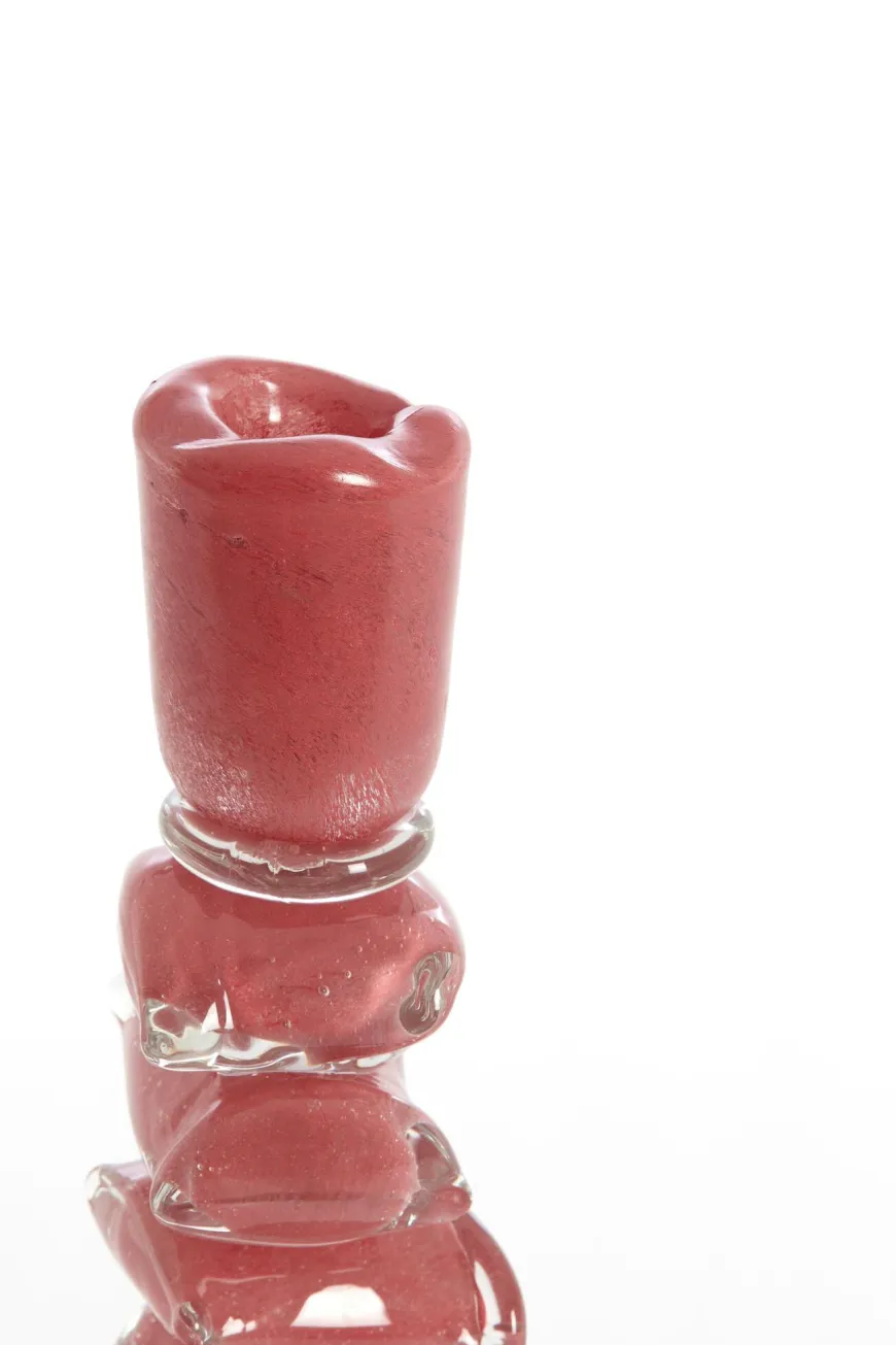 Light en Living Kandelaar Ø11,5X23 cm ESTINA rood