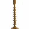 Light en Living Kandelaar Ø10x42,5 cm MERAKO glanzend okergeel goud