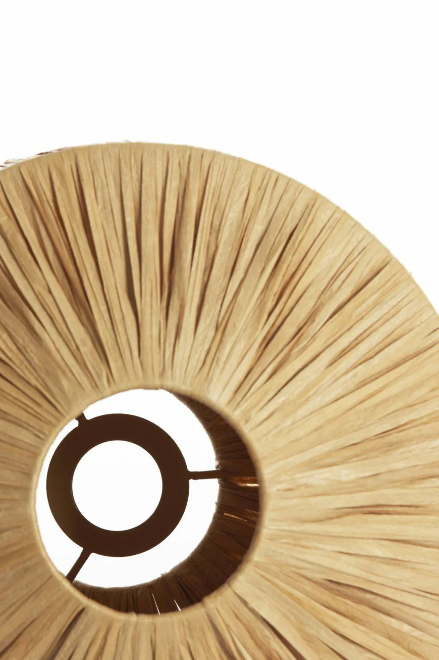 Light en Living Kap 31-31-16 cm BILJANA raffia naturel