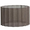 Light en Living Kap cilinder 40-40-25 cm DISLI linnen bruin
