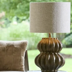 Light en Living Kap cilinder 40-40-30 cm RIF zand
