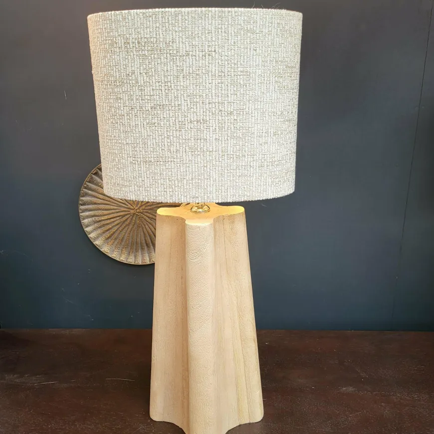 Light en Living Kap cilinder 40-40-30 cm RIF zand