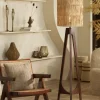 Light en Living Kap cilinder 40-40-50 cm LANZANO raffia naturel