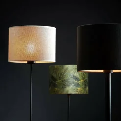 Light en Living Kap cilinder 20-20-15 cm BRESKA parel wit