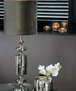 Light en Living Kap cilinder ZINC taupe Ø 40 cm