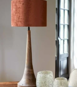 Light en Living Kap cilinder 35-35-30 cm GEMSTONE terra