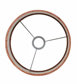 Light en Living Kap cilinder 35-35-30 cm GEMSTONE terra