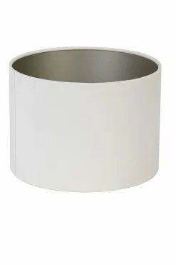 Light en Living Kap cilinder 25-25-18 cm VELOURS off white