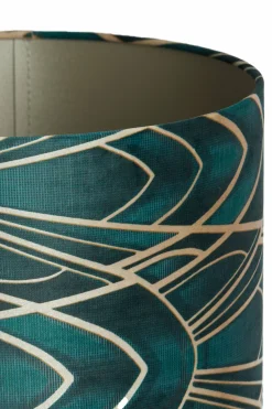 Light en Living Kap cilinder 30-30-21 cm TIARA groen