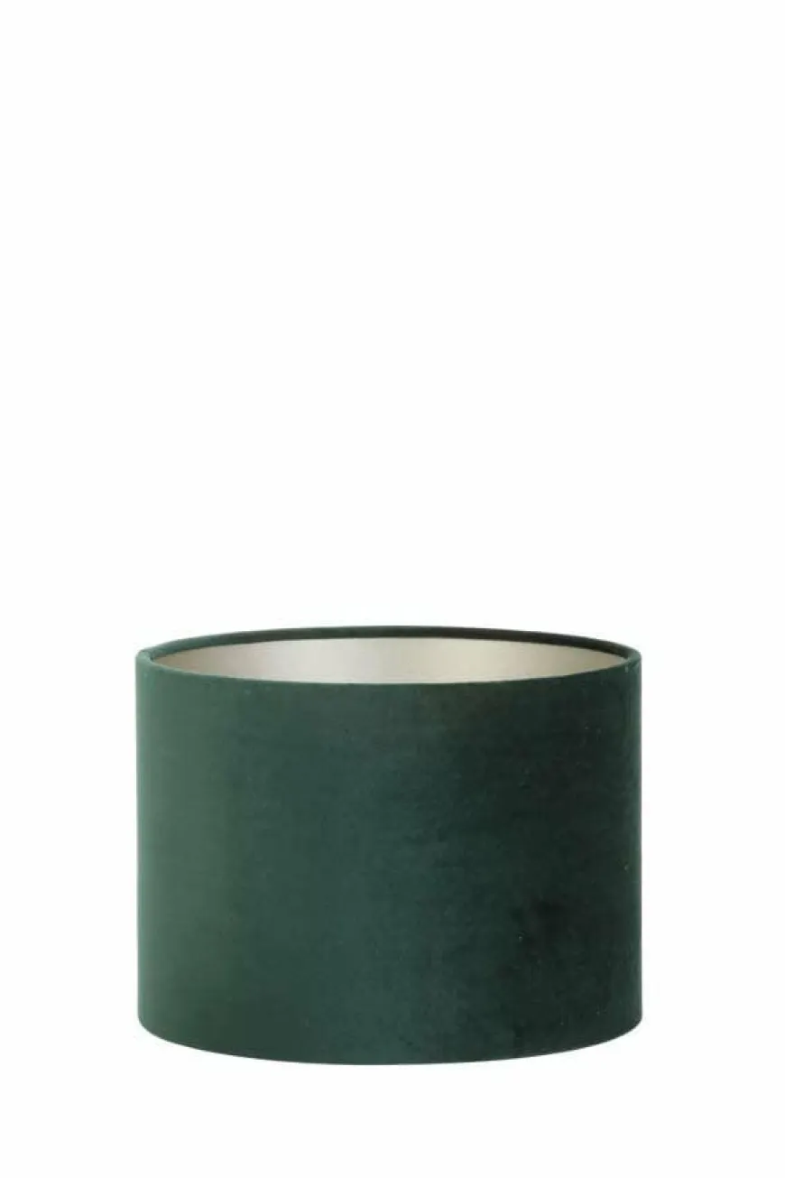 Light en Living Kap cilinder VELOURS dutch green - Diverse maten
