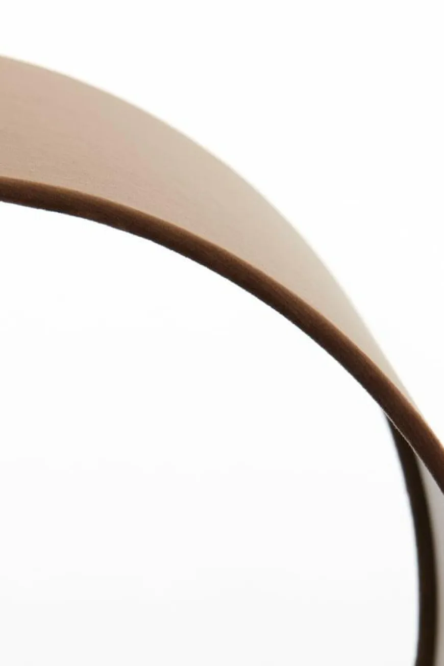 Light en Living Kap cilinder 40x40x30 cm VELOURS chocolade bruin