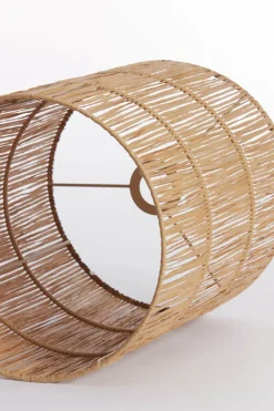 Light en Living Kap cilinder 30-30-40 cm LANZANO raffia naturel