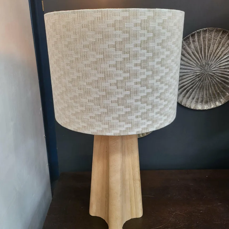 Light en Living Kap cylinder 40-40-30 cm JINX wit