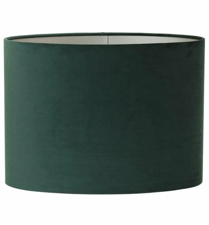 Light en Living Kap ovaal recht VELOURS dutch green - Diverse maten