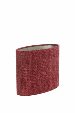 Light en Living Kap ovaal recht smal 38x17,5x28 cm RUBY rood