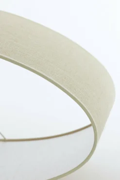 Light en Living Kap ovaal recht smal 45-21-32 cm SENDAI zand