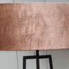 Light en Living Kap ovaal recht smal 45-21-22 cm LUBIS bruin