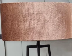 Light en Living Kap ovaal recht smal 45-21-22 cm LUBIS bruin