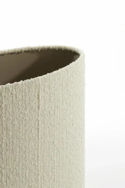 Light en Living Kap ovaal recht smal 30-15-25 cm BOLERO wit