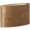 Light en Living Kap ovaal recht smal 45-21-32 cm FLAIR koper