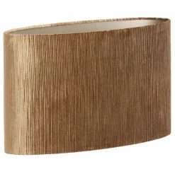 Light en Living Kap ovaal recht smal 45-21-32 cm FLAIR koper