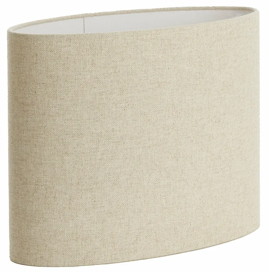 Light en Living Kap ovaal recht smal 38-17,5-28 cm LIVIGNO naturel