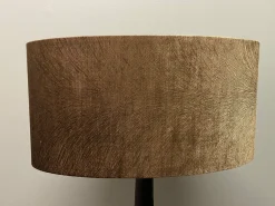 Light en Living Kap ovaal recht smal 38-17,5-19 cm LUBIS bruin
