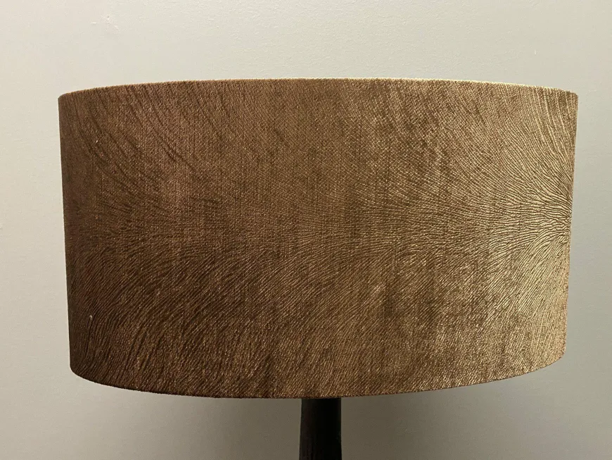 Light en Living Kap ovaal recht smal 38-17,5-19 cm LUBIS bruin