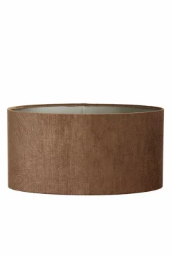 Light en Living Kap ovaal recht smal 38-17,5-19 cm LUBIS bruin