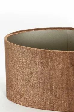 Light en Living Kap ovaal recht smal 38-17,5-19 cm LUBIS bruin