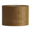 Light en Living Kap ovaal recht smal 45-21-32 cm GEMSTONE brons