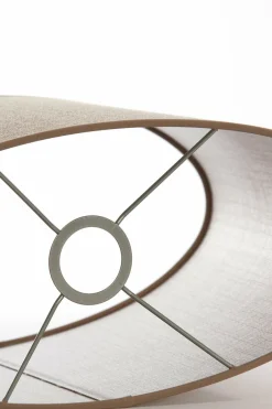 Light en Living Kap ovaal recht smal 45-21-32 cm CADEN beige