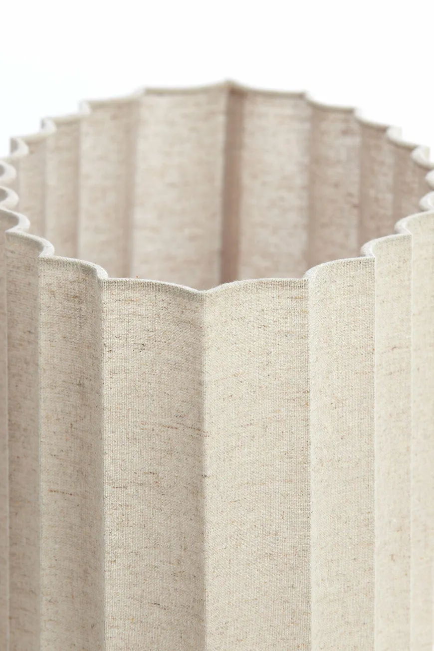 Light en Living Kap ovaal recht smal 58-24-27 cm DISLI naturel