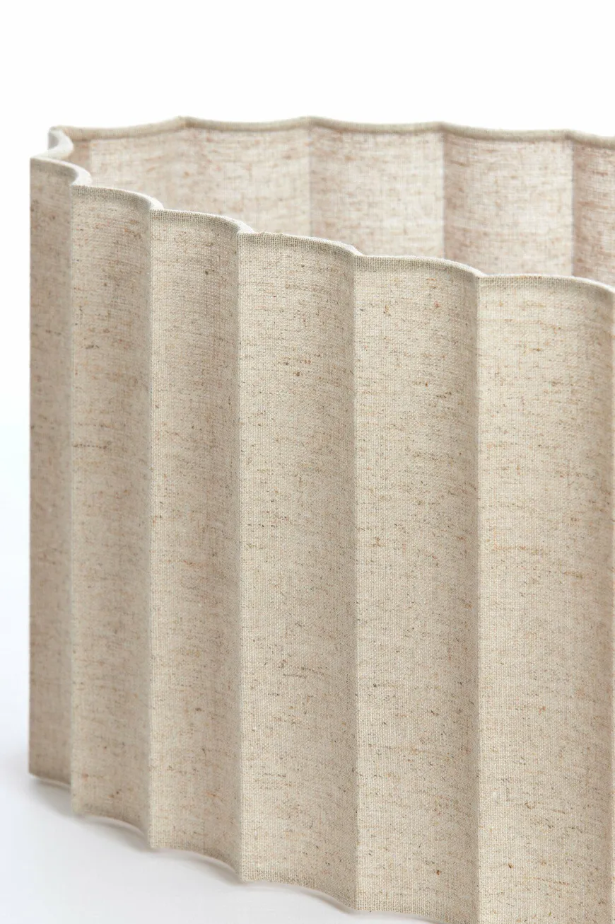 Light en Living Kap ovaal recht smal 58-24-27 cm DISLI naturel