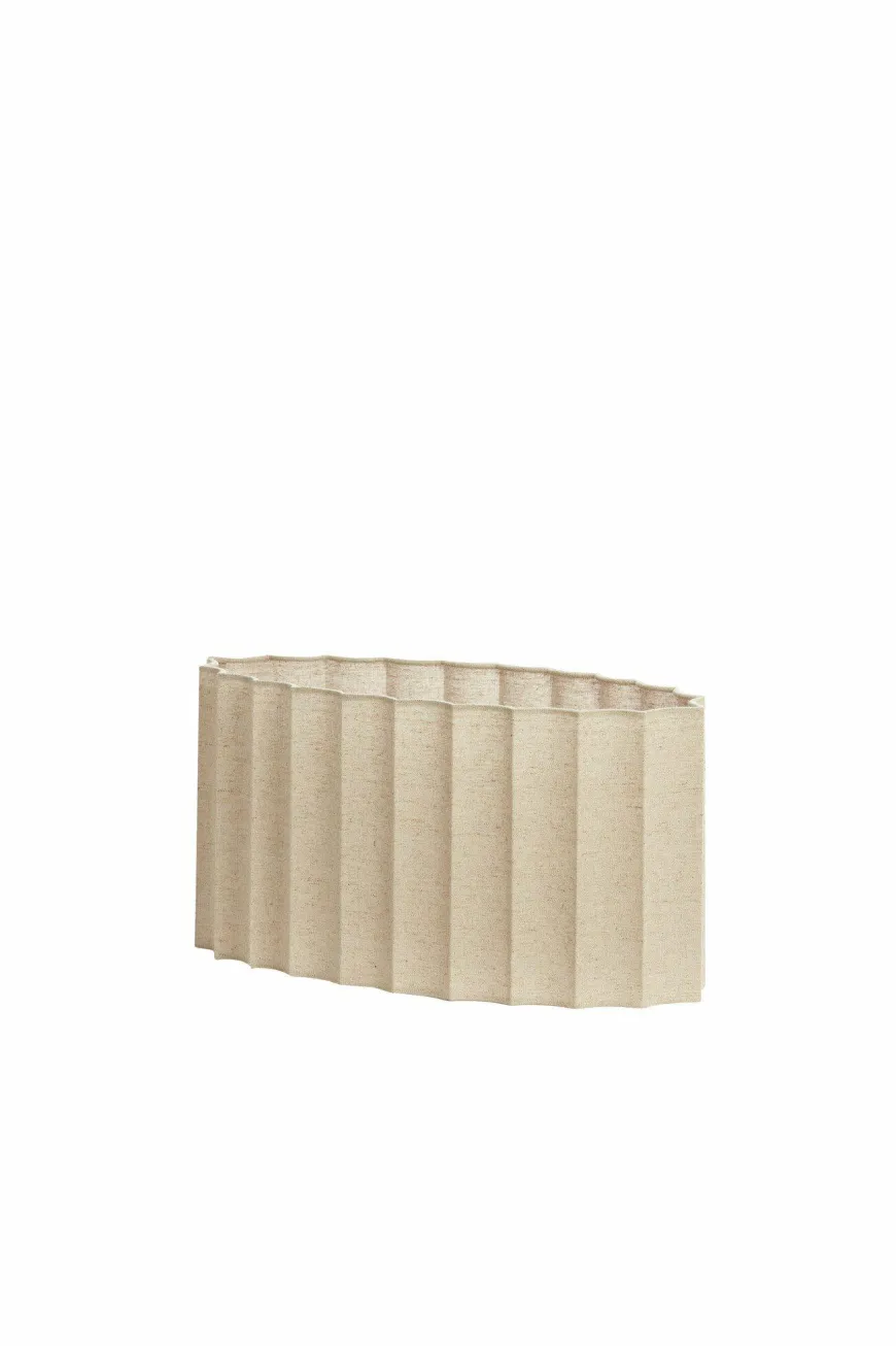 Light en Living Kap ovaal recht smal 58-24-27 cm DISLI naturel