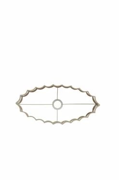 Light en Living Kap ovaal recht smal 45-21-22 cm DISLI naturel