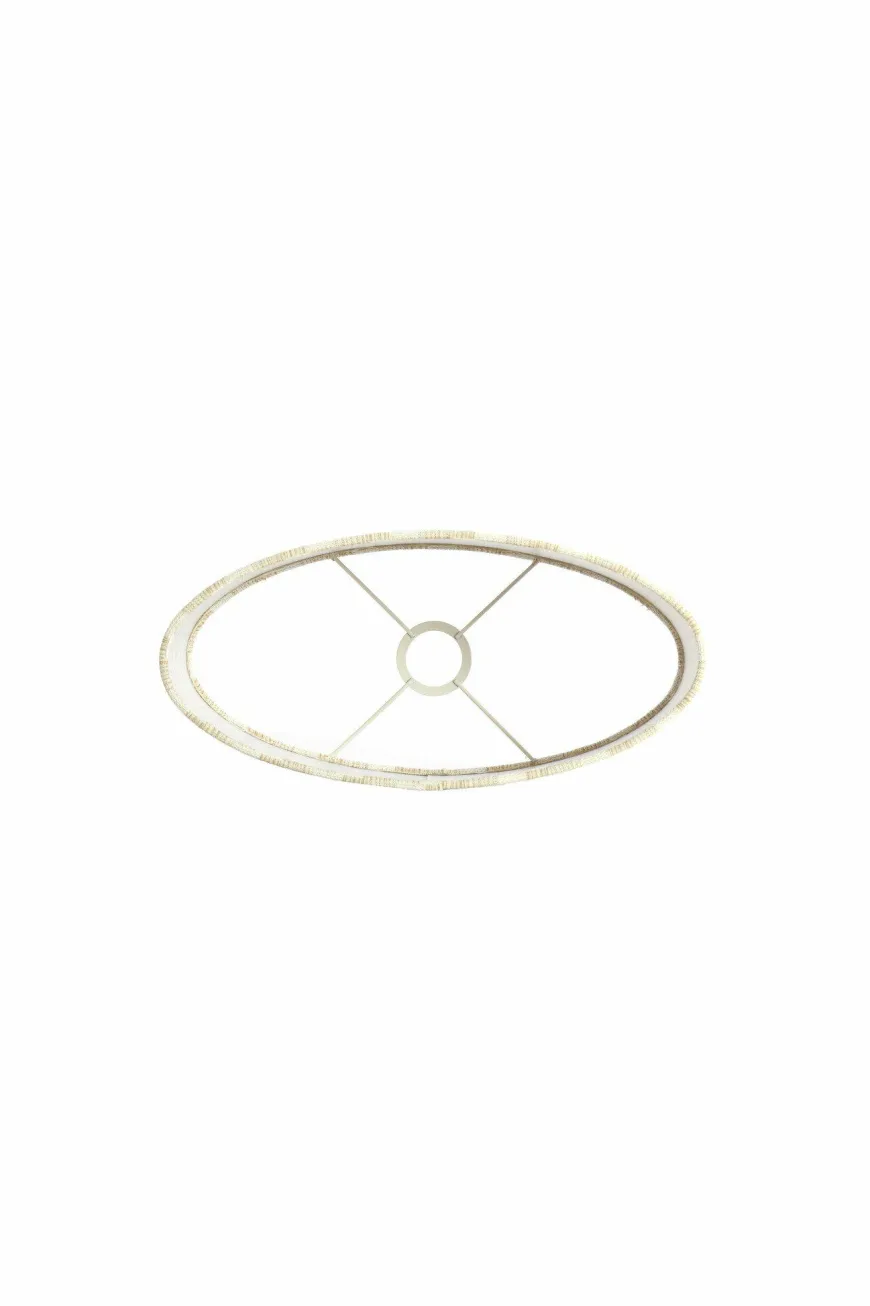 Light en Living Kap ovaal recht smal 38-17,5-19 cm JINX wit