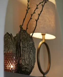 Light en Living Kap ovaal recht smal 45-21-32 cm LIVIGNO naturel