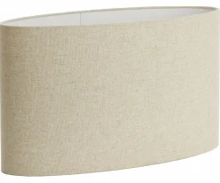 Light en Living Kap ovaal recht smal 45­-21-­32 cm LIVIGNO naturel