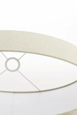 Light en Living Kap ovaal recht smal 45­-21-­32 cm LIVIGNO naturel