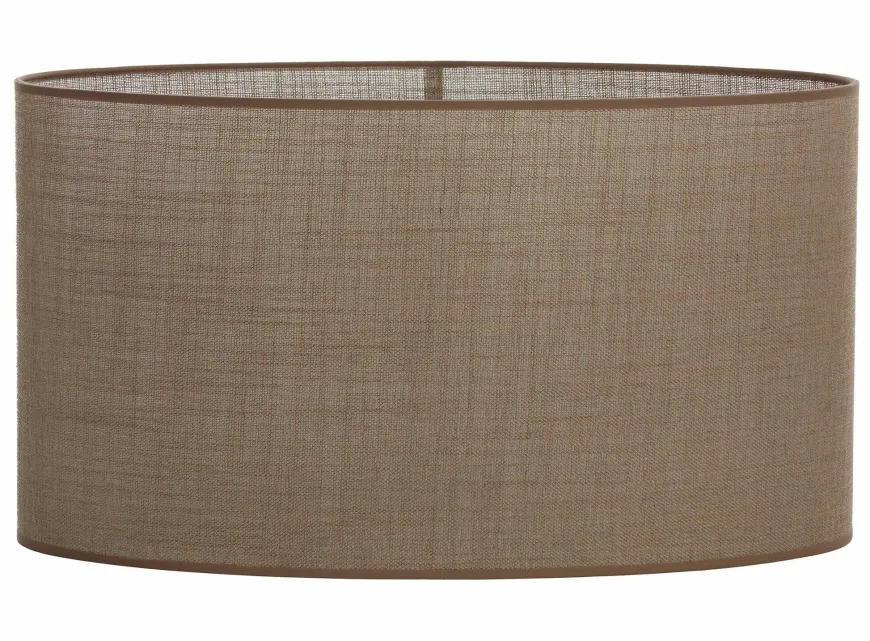 Light en Living Kap ovaal recht smal 58-24-32 cm CADEN beige