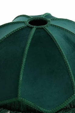 Light en Living Kap Ø35x26 cm MALACIA velvet groen
