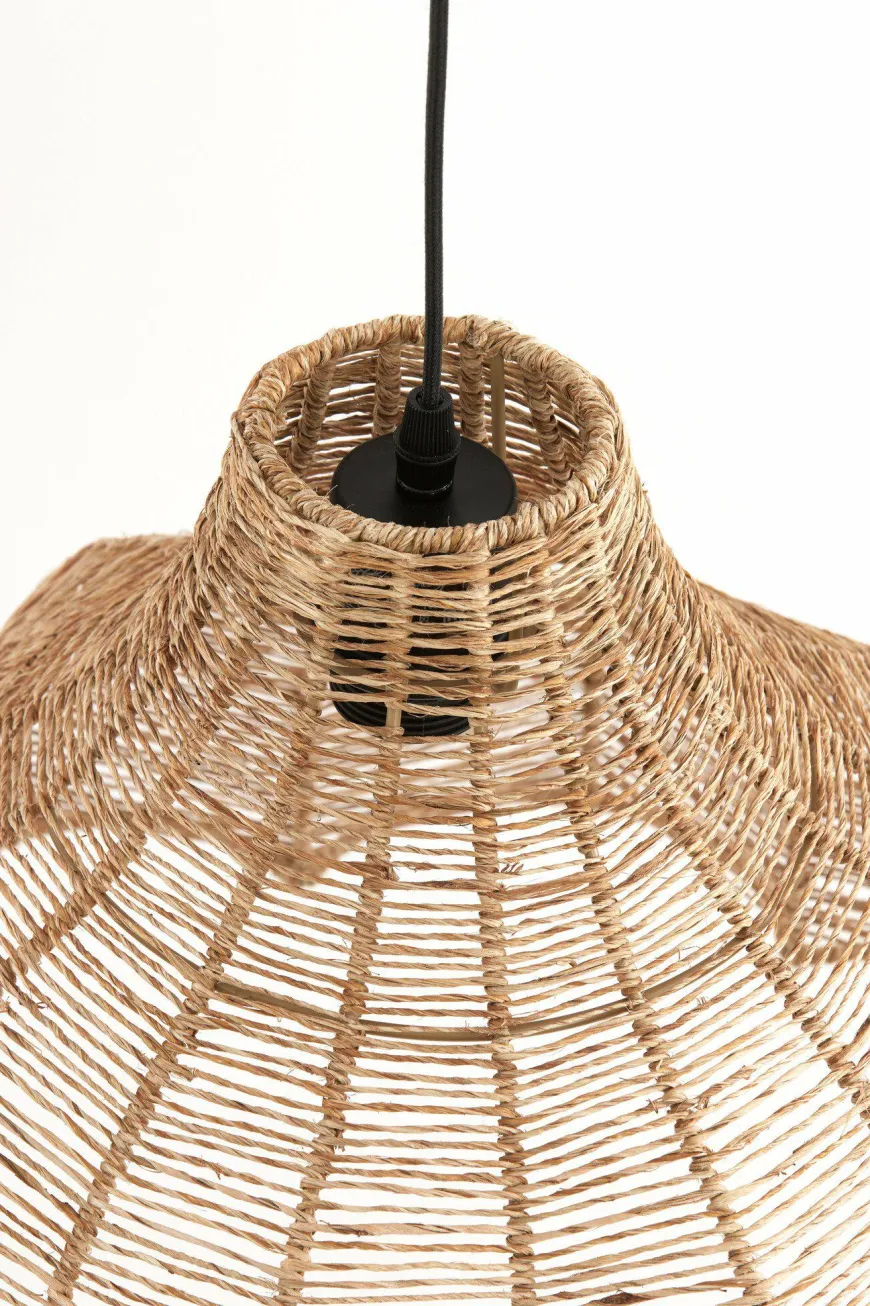 Light en Living Kap Ø60x34 cm TONODA jute naturel (excl pendel)