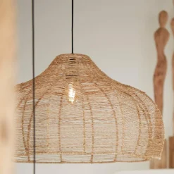 Light en Living Kap Ø43x29 cm TONODA jute naturel (excl pendel)