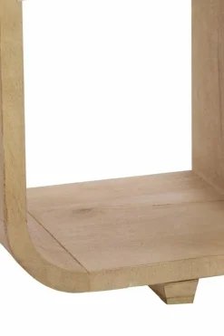 Light en Living Kast open 100x30x200 cm LABARE mat naturel