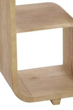 Light en Living Kast open 100x30x200 cm LABARE mat naturel