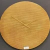 Light en Living Klok Ø58 cm NURRAN relief antiek brons