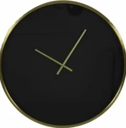 Light en Living Klok Ø41 cm SEPONI zwart-goud