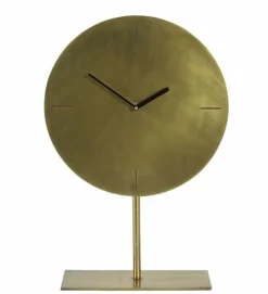 Light en Living Klok op voet Ø30x45 cm WAIWO antiek brons