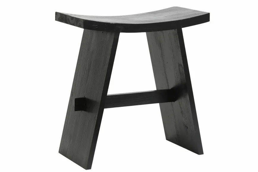 Light en Living Kruk 47x24x50 cm NIEKE zwart